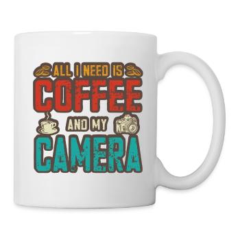Fotografen Spruch Hobby Fotograf - Tasse - Weiß - Rechts