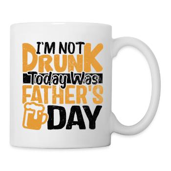 Papa Humor Geschenk zum Vatertag - Tasse - Weiß - Rechts