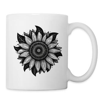 Tournesol - Mug blanc - blanc - Droite