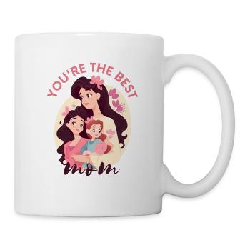 Happy Mother s Day two daughters - Mug - white - Right