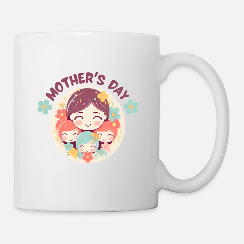 Fête des mères - Mug blanc - blanc