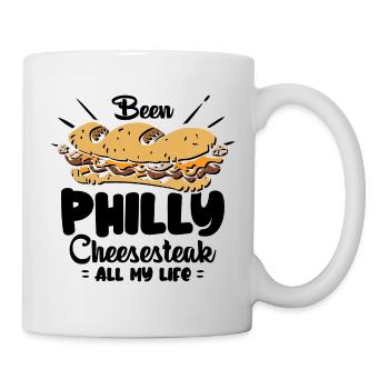 Philly Breakfast Sandwich - Tasse - Weiß - Rechts