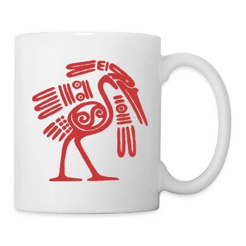 mexican bird - Tasse - Weiß - Rechts