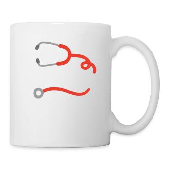 Dialyse-Kader - Tasse - Weiß - Rechts