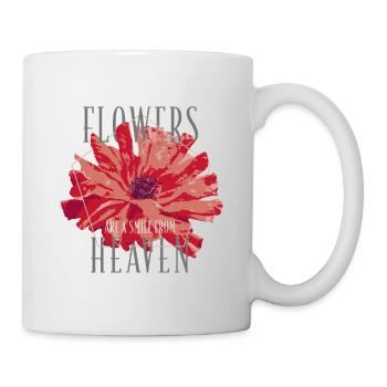 Flowers Poppy - Tasse - Weiß - Rechts
