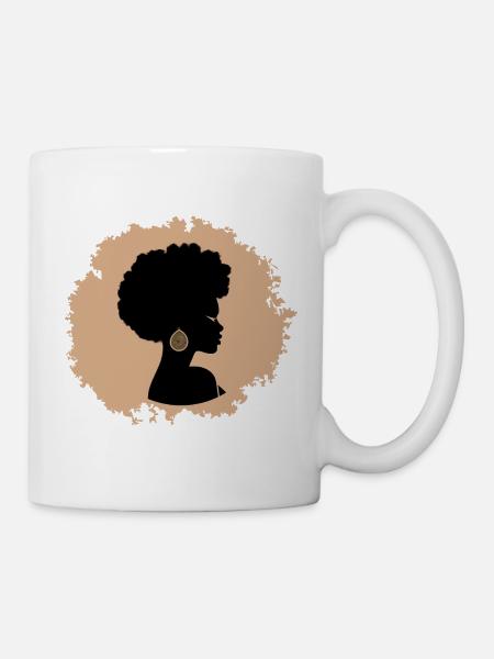 Femme africaine - Mug blanc - blanc