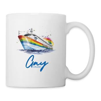 Gaycrouise - Tasse - Weiß - Rechts