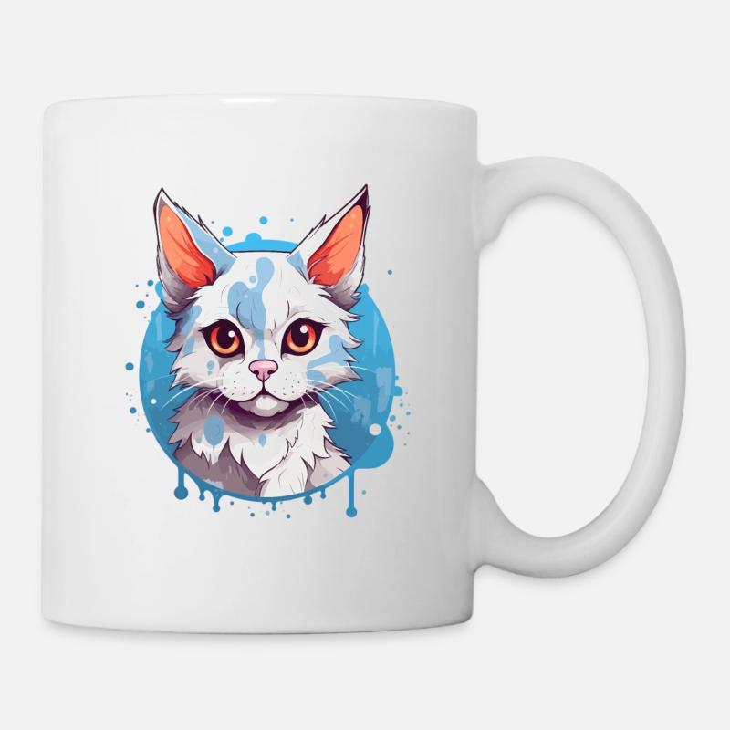 Bambino gatto sveglio - Tazza - bianco