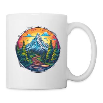 Outdoor Mountain Hiking - Mug - white - Right