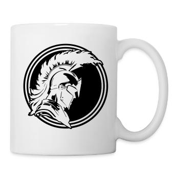 Warrior Sparta Helmet Spartan - Mug - white - Right