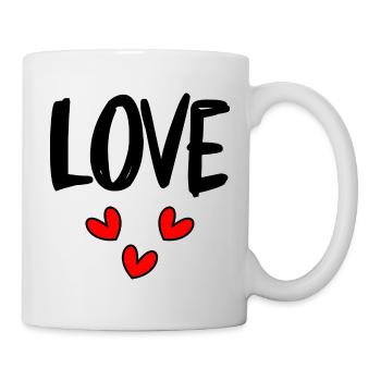 DAD. FATHER's DAY. HAPPY BIRTHDAY DAD. HAPPY BIRTHDAY - Mug - white - Right