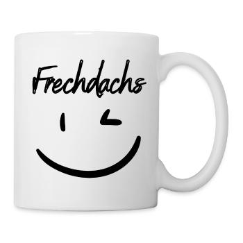 Frechdachs schwarz - Tasse - Weiß - Rechts