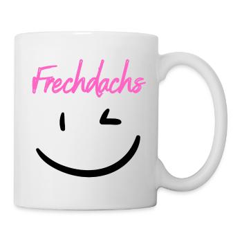 Frechdachs pink - Tasse - Weiß - Rechts