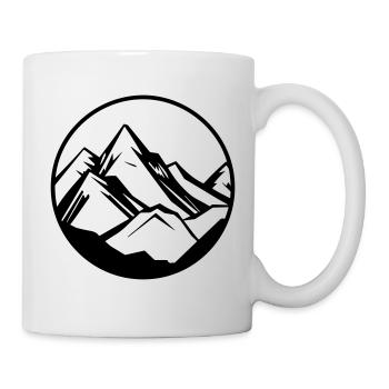 Berge Symbol Mountains - Mug - white - Right
