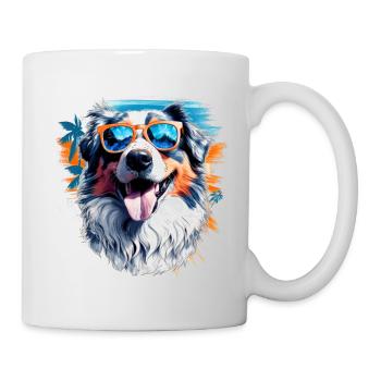 Australian Shepherd - Mug - white - Right