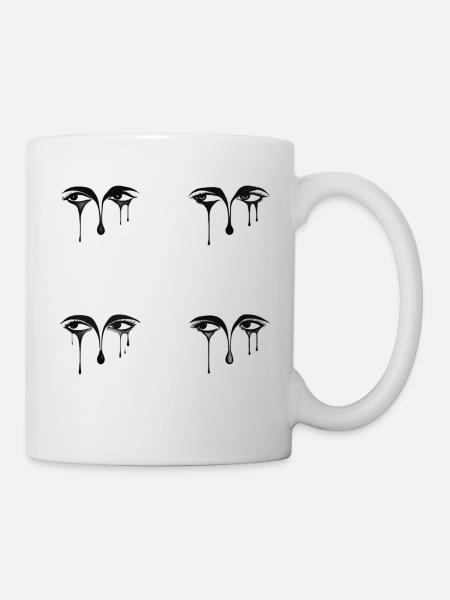 Sad Eyes - Mug - white
