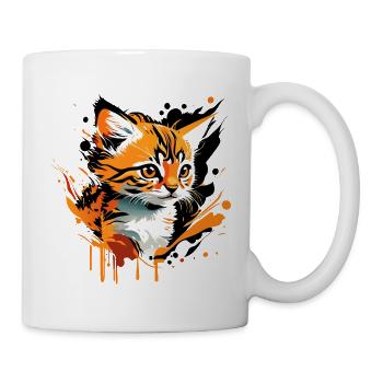 Kitten, Cat - Mug - white - Right