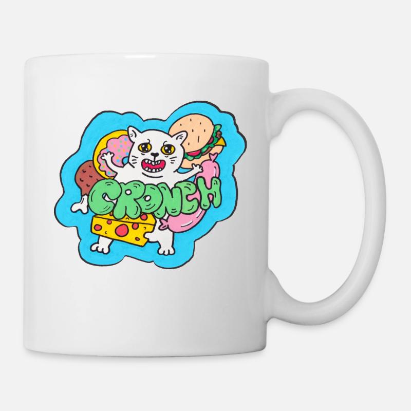 CRONCH - Tasse - Weiß