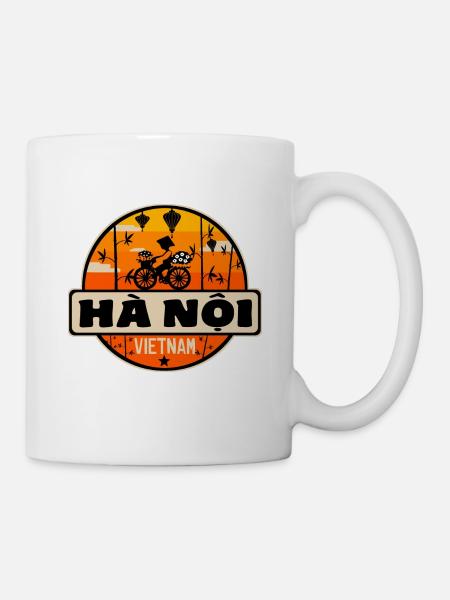 Hanoï Vietnam - Mug blanc - blanc