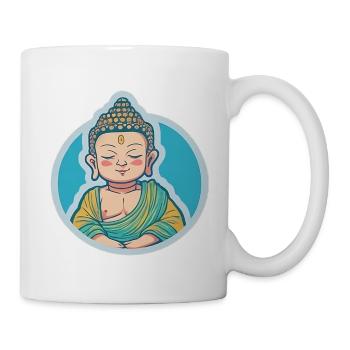 Bouddha - Mug blanc - blanc - Droite