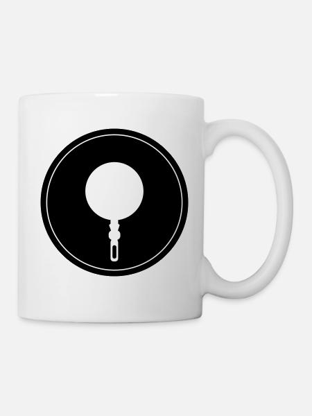 Pfanne Küche Chef - Tasse - Weiß