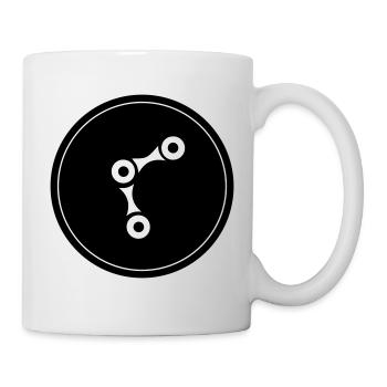 Bicycle Cycling Chain - Mug - white - Right