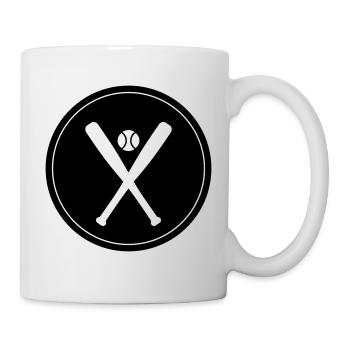 Baseball symbol - Mug - white - Right