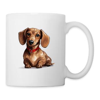 Dachshund - Mug - white - Right