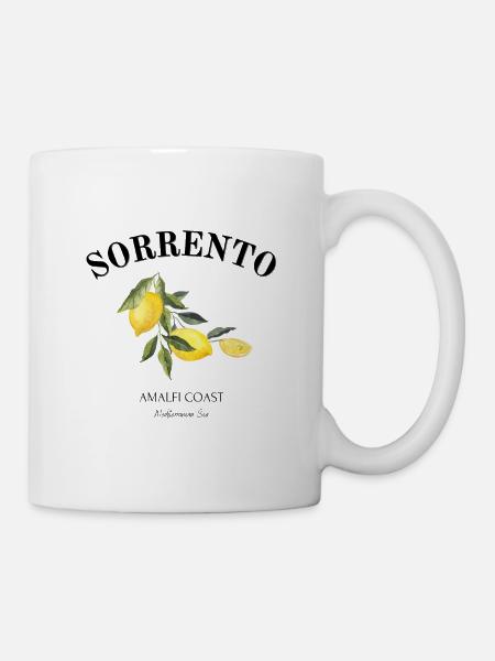 Sorrento - Amalfi Coast - Italien - Tasse - Weiß