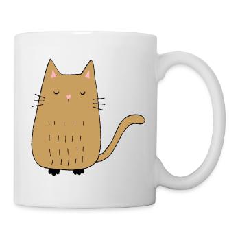 Chat - Mug blanc - blanc - Droite