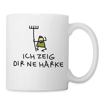 Bauer Rebell - Tasse - Weiß - Rechts