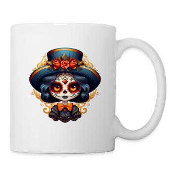 sweet la Catrina - Mug - white - Right