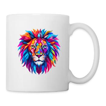 Polygon Lion - Mug - white - Right