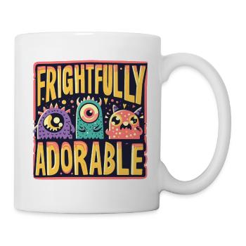 SCHRECKLICH BEZAUBERND - Tasse - Weiß - Rechts