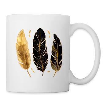 Golden Feathers - Mug - white - Right