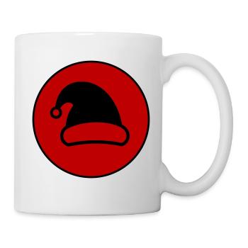 Bonnet de Noël, chapeau de Noël - Mug blanc - blanc - Droite