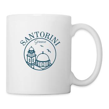 Santorini - Santorini - Greece - MyKonos - Mug - white - Right