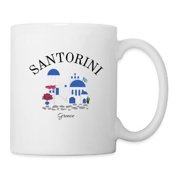 Santorini - Santorini - Greece - MyKonos - Mug - white - Right