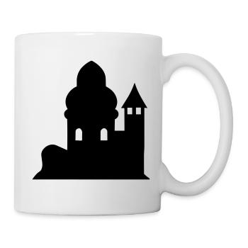 Schloß - Tasse - Weiß - Rechts