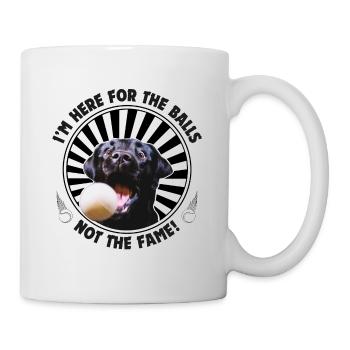 Je suis là pour les bals ! - Mug blanc - blanc - Droite