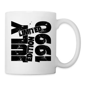 JULI LIMITIERTE AUFLAGE 1990 - Tasse - Weiß - Rechts