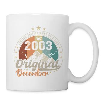 December 2003 Birthday Gift - December 2003 - Mug - white - Right