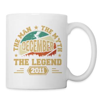 December 2011 Birthday December 2011 Gift - Mug - white - Right
