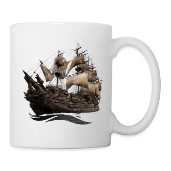Ghost Ship Cursed Ship - Mug - white - Right
