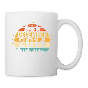 Original Décembre 2014 Vintage Anniversaire 2014 - Mug blanc - blanc - Droite