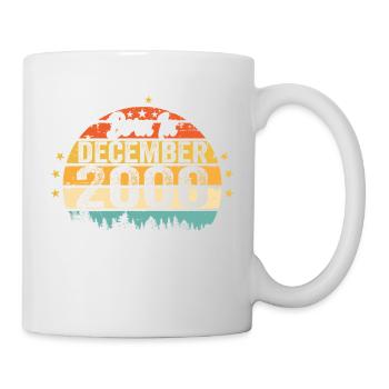 Original Dezember 2000 Jahrgang Geburtstag 2000 - Tasse - Weiß - Rechts