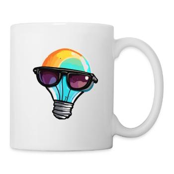 Bulb / Bulb / Brightness / Light - Mug - white - Right