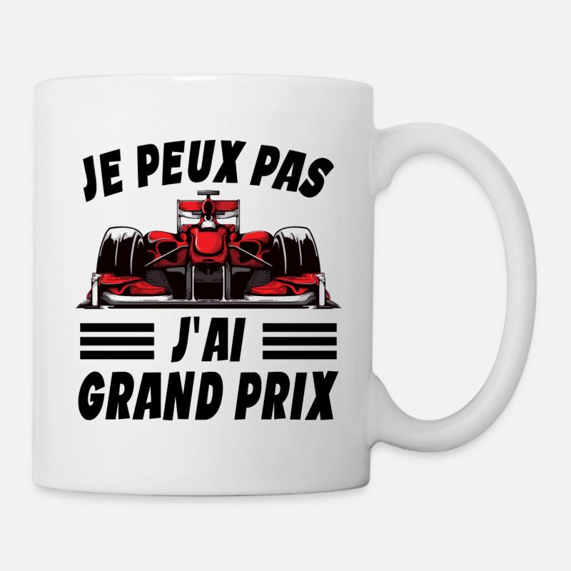 Je Peux Pas J'ai Grand Prix - Mug blanc - blanc