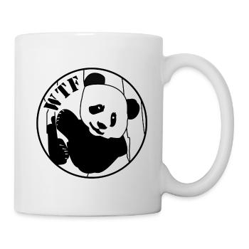 WTF panda W - Mug blanc - blanc - Droite