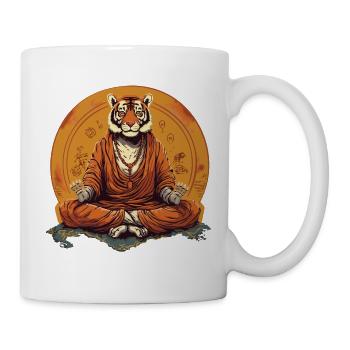 Tiger Buddha - Mug - white - Right